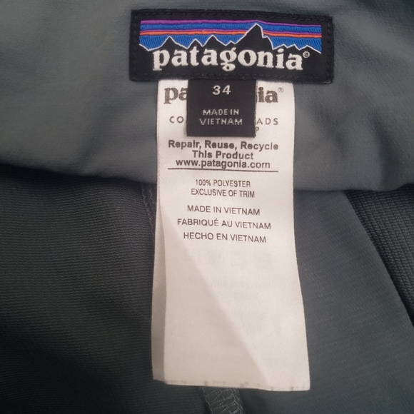 SOLD Men's 34 (L) Patagonia RPS Rock Climber Pants - Picture 4 of 7